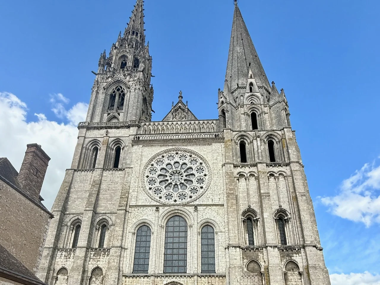 Notre-Dame de Chartres UNESCO Gothic cathedral, a day trip from Moulin à Rêves